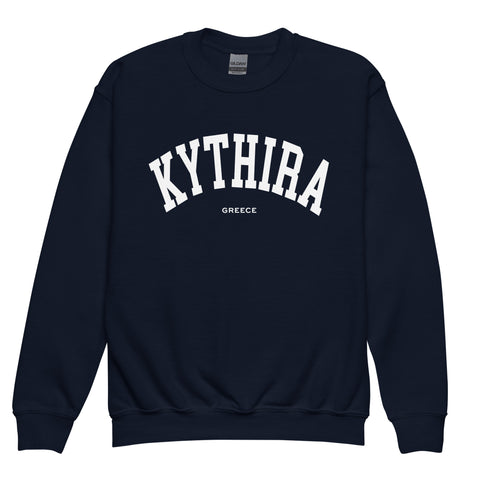 Selini Classic. 50% Cotton, 50% Polyester. Chora Collection. Location Based Youth Sweatshirt.
