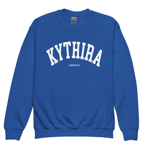 Selini Classic. 50% Cotton, 50% Polyester. Chora Collection. Location Based Youth Sweatshirt.