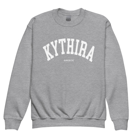 Selini Classic. 50% Cotton, 50% Polyester. Chora Collection. Location Based Youth Sweatshirt.