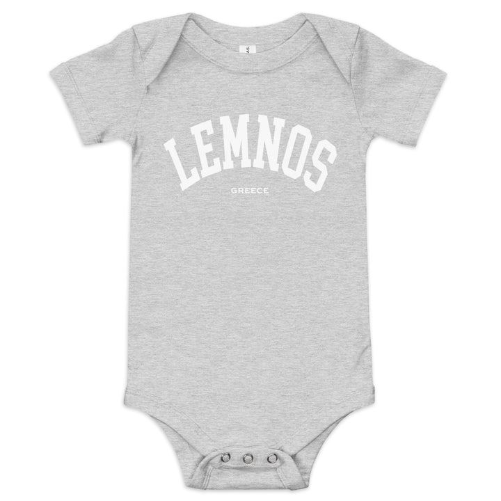 Lemnos Baby Onesie made by Greek brand, Selini. 