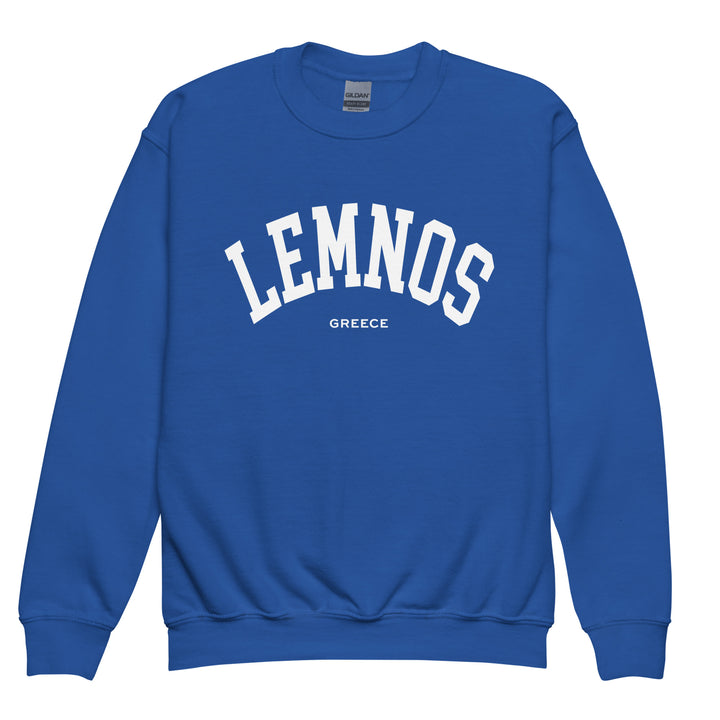 Lemnos Youth Sweatshirt made by Greek brand, Selini.