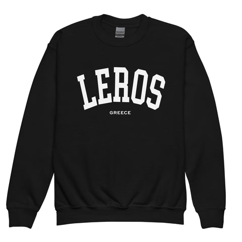 Selini Classic. 50% Cotton, 50% Polyester. Chora Collection. Location Based Youth Sweatshirt.