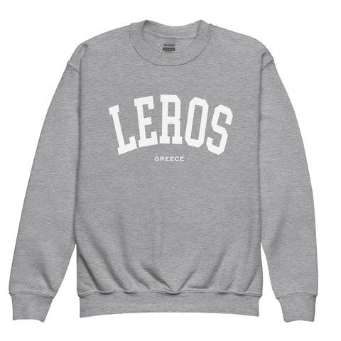 Selini Classic. 50% Cotton, 50% Polyester. Chora Collection. Location Based Youth Sweatshirt.