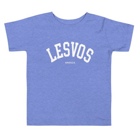 Lesvos Toddler Tee made by Greek brand, Selini. 