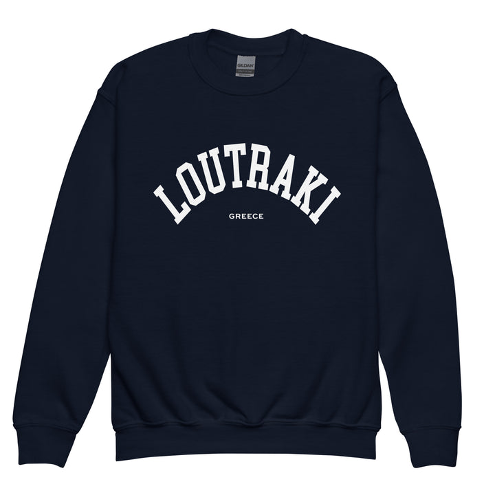 Loutraki Youth Sweatshirt made by Greek brand, Selini.