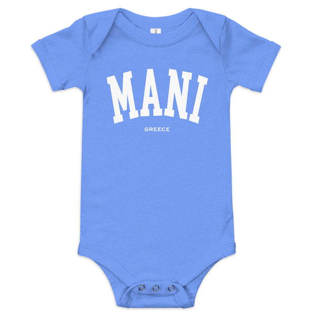 Selini Classic. 100% Cotton. Chora Collection. Location Based Baby Onesie.