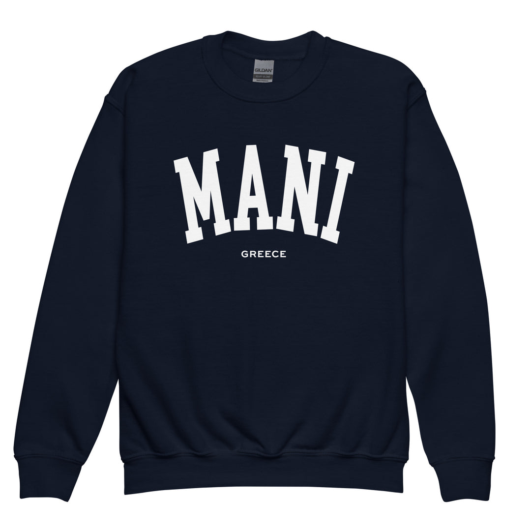 Mani Youth Sweatshirt made by Greek brand, Selini.