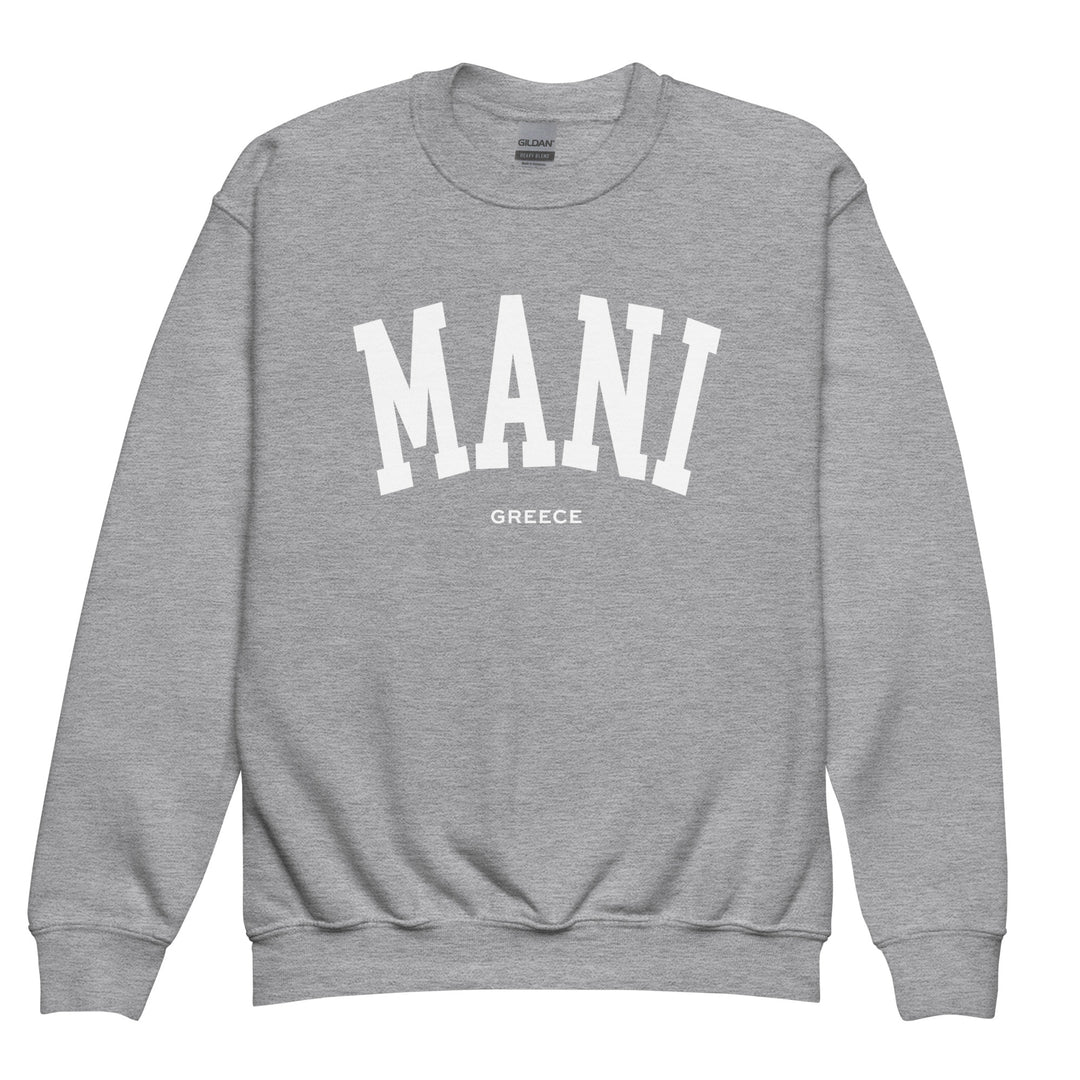 Mani Youth Sweatshirt made by Greek brand, Selini.
