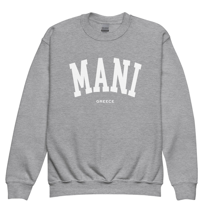 Mani Youth Sweatshirt made by Greek brand, Selini.