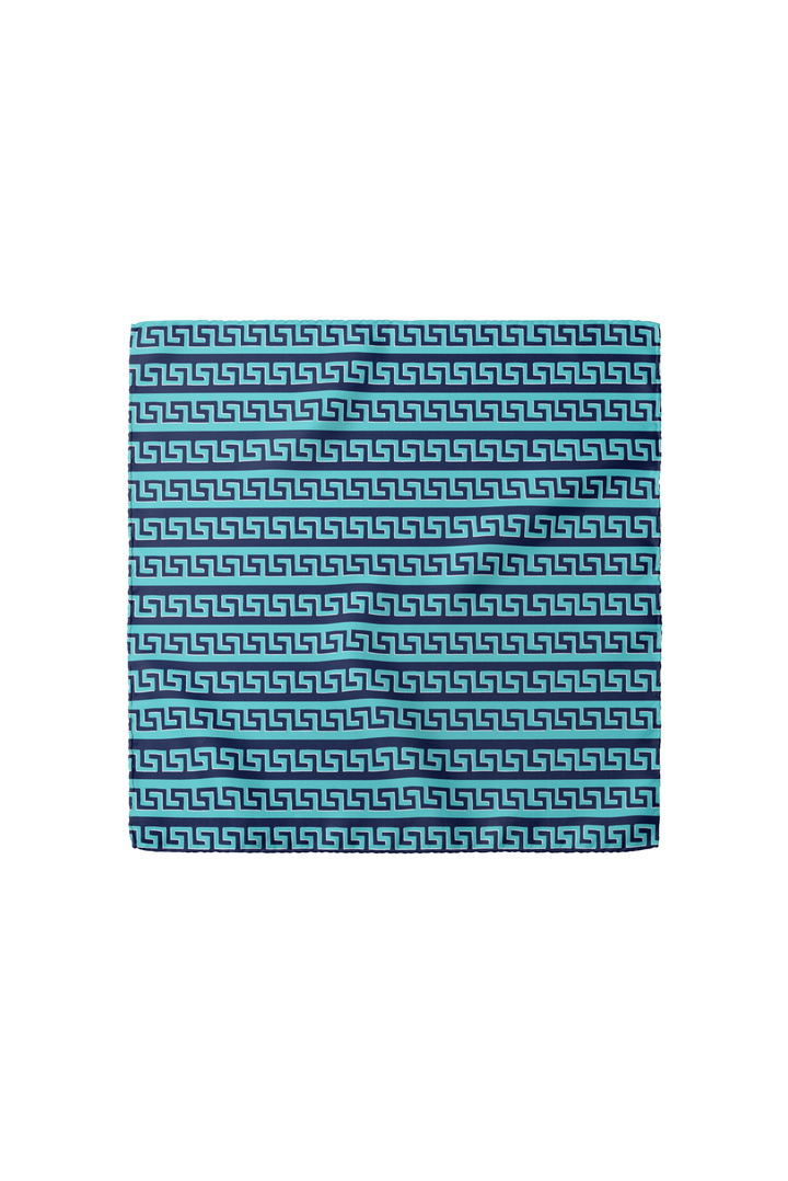 Meandros Pocket Square