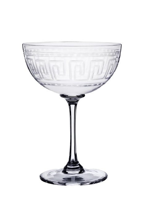 Selini Classic. Hand-engraved Glasses. Greek Inspired Design. Perfect Glass Set.