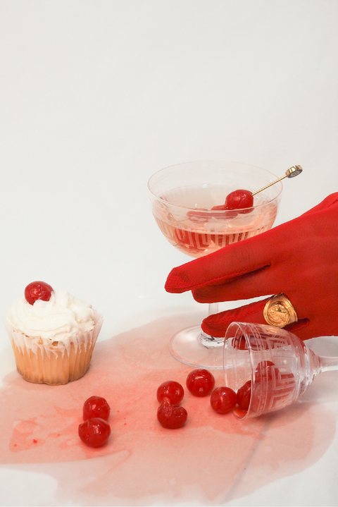 Meandros Liqueur Glasses sold by Greek brand, Selini.