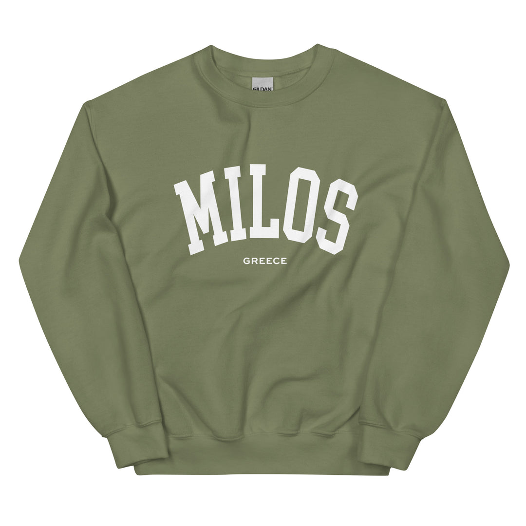 Milos Sweatshirt made by Greek brand, Selini. 