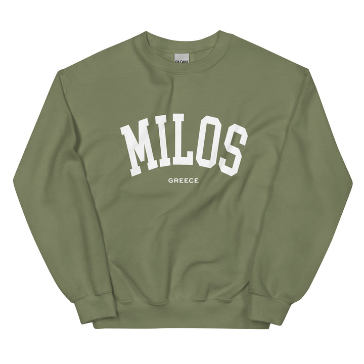 Milos Sweatshirt made by Greek brand, Selini. 
