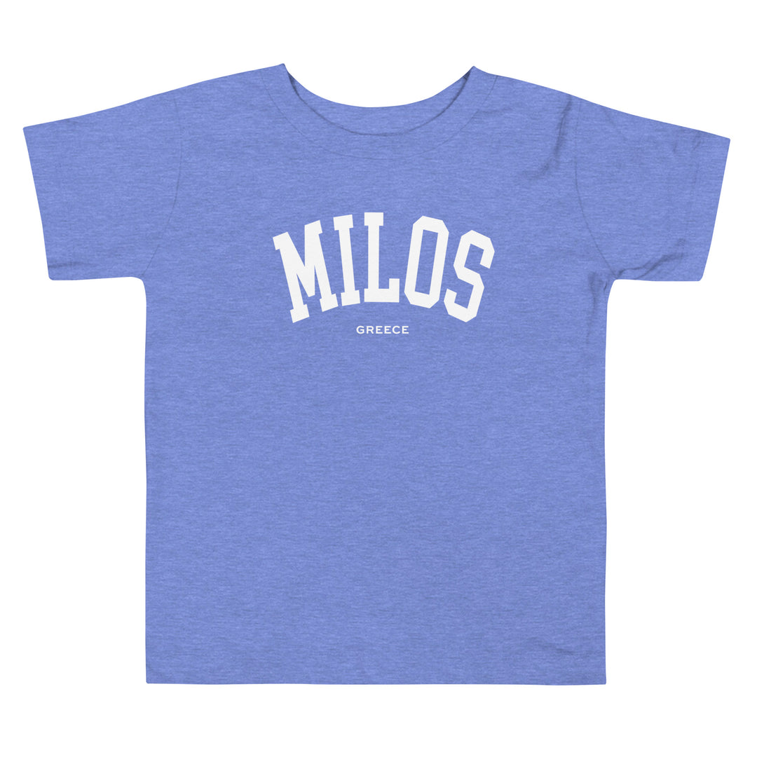 Milos Toddler Tee made by Greek brand, Selini.