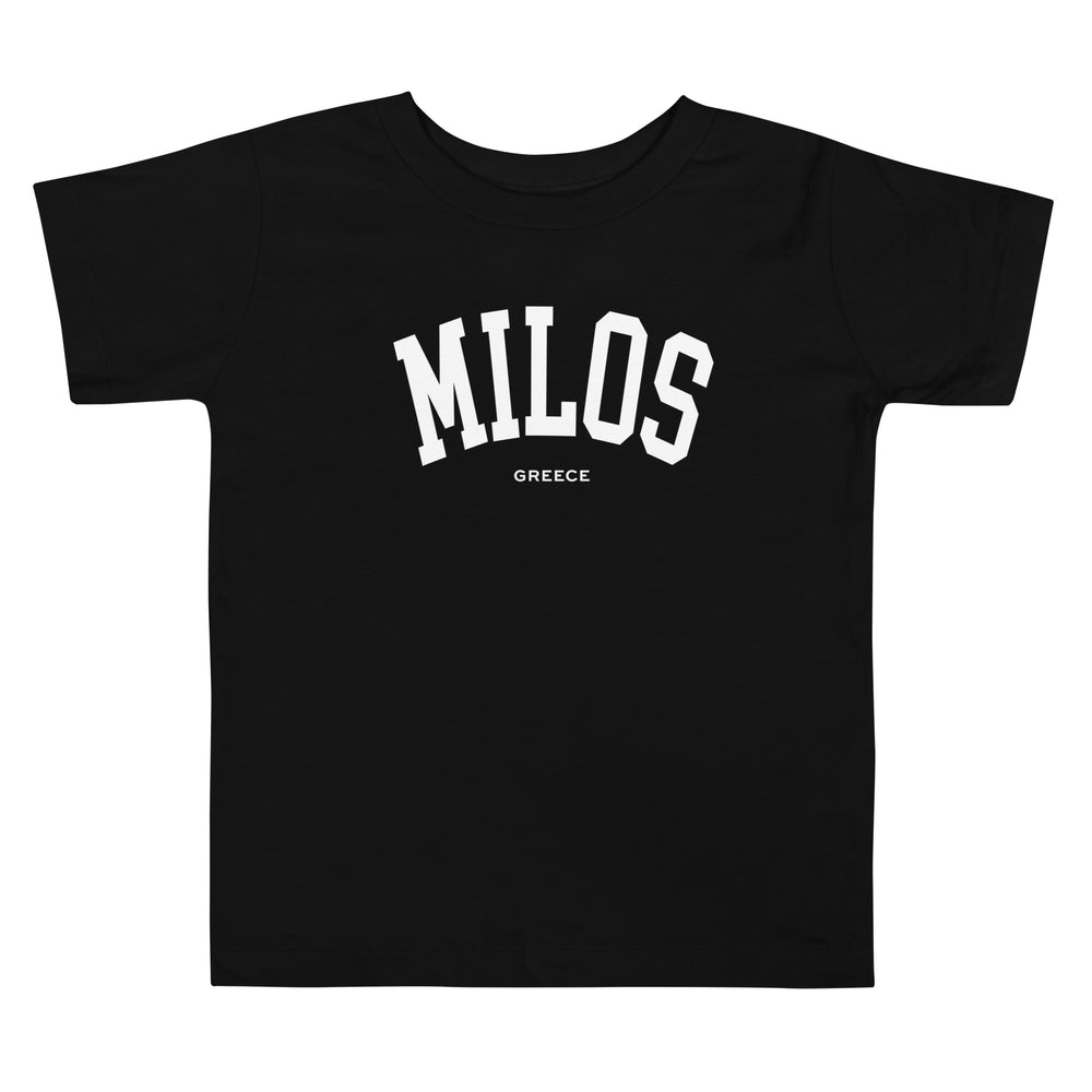 Milos Toddler Tee made by Greek brand, Selini. 