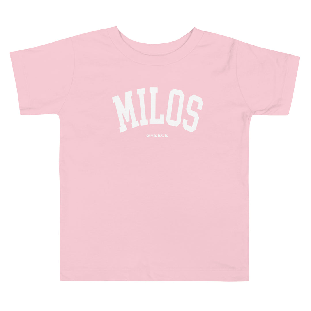 Milos Toddler Tee made by Greek brand, Selini. 