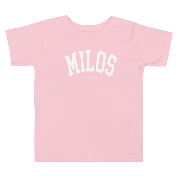 Milos Toddler Tee made by Greek brand, Selini. 
