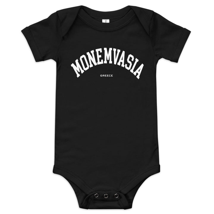 Monemvasia Baby Onesie made by Greek brand, Selini.