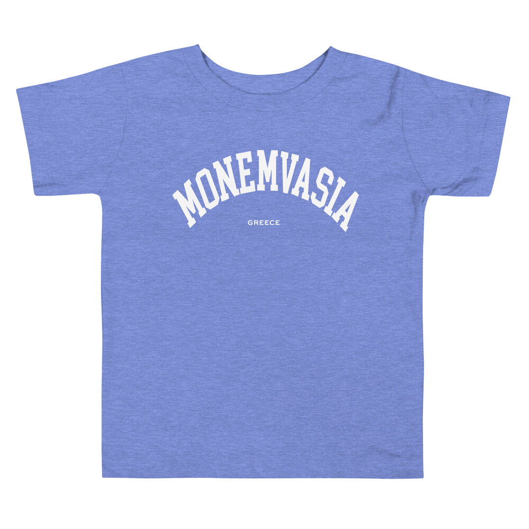 Monemvasia Toddler Tee made by Greek brand, Selini.