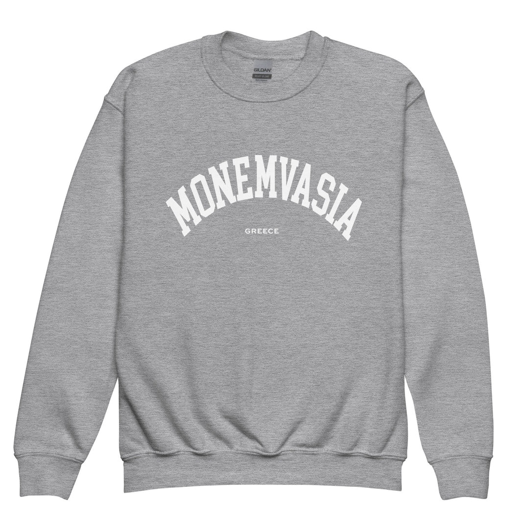 Monemvasia Youth Sweatshirt made by Greek brand, Selini.