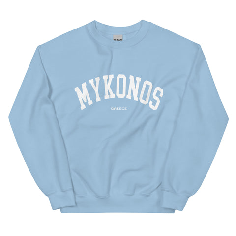 Mykonos Sweatshirt made by Greek brand, Selini. 