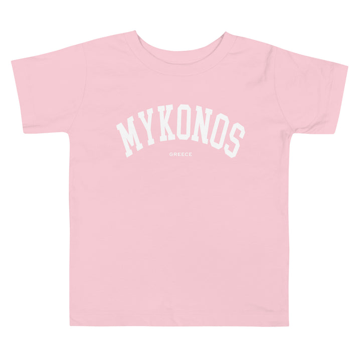 Mykonos Toddler Tee made by Greek brand, Selini. 