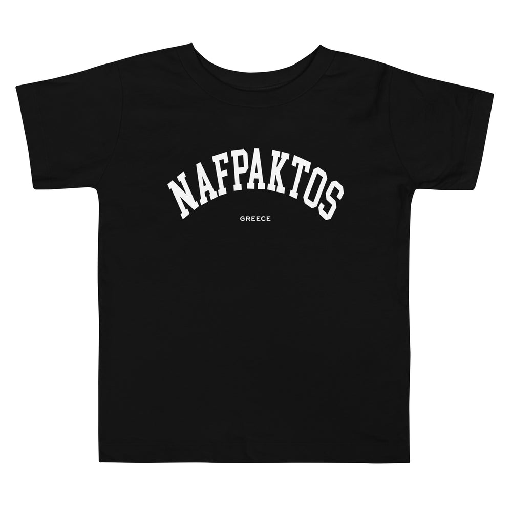 Nafpaktos Toddler Tee made by Greek brand, Selini.