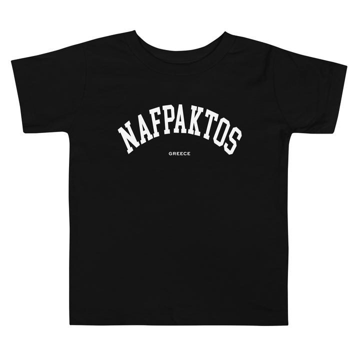 Nafpaktos Toddler Tee made by Greek brand, Selini.