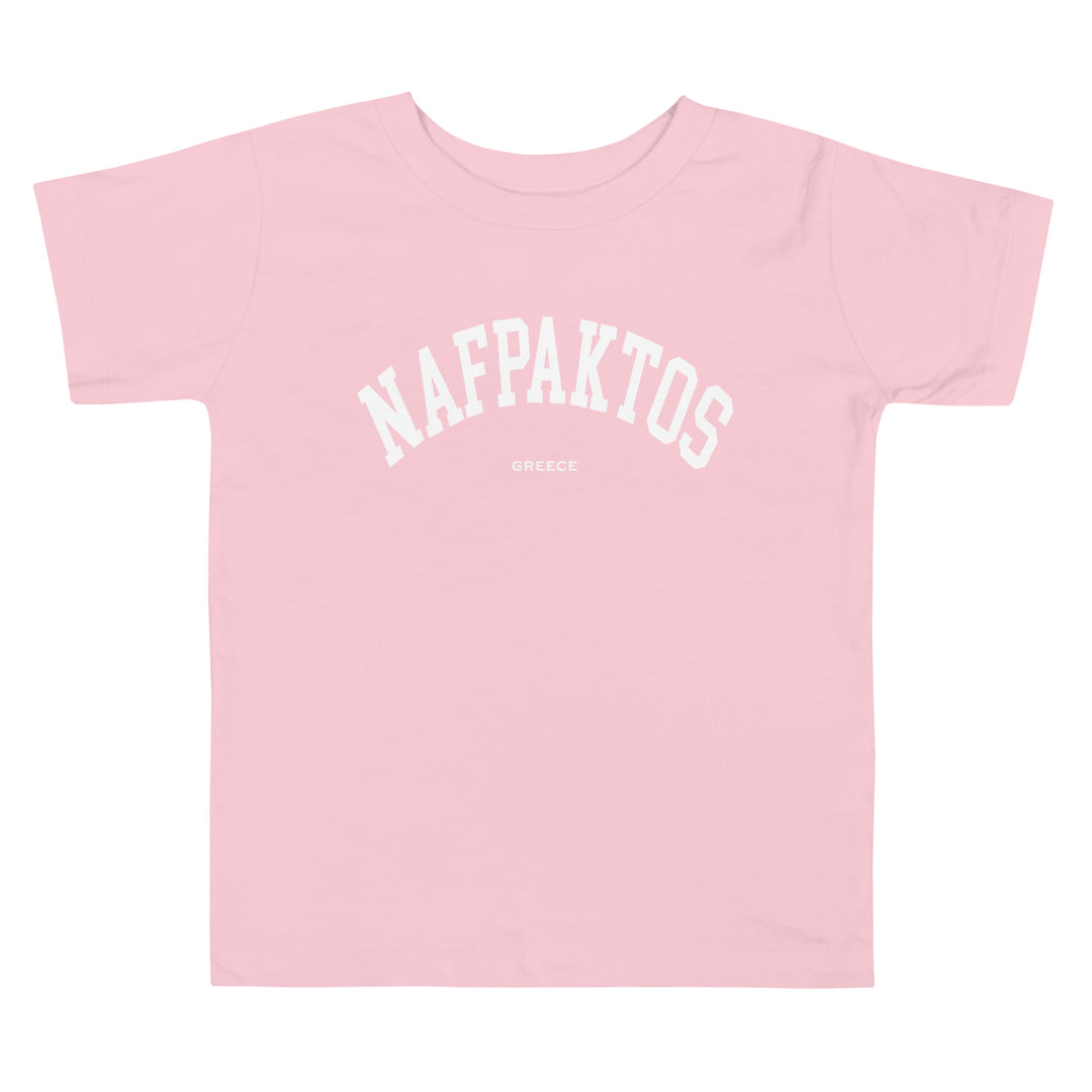 Nafpaktos Toddler Tee made by Greek brand, Selini.