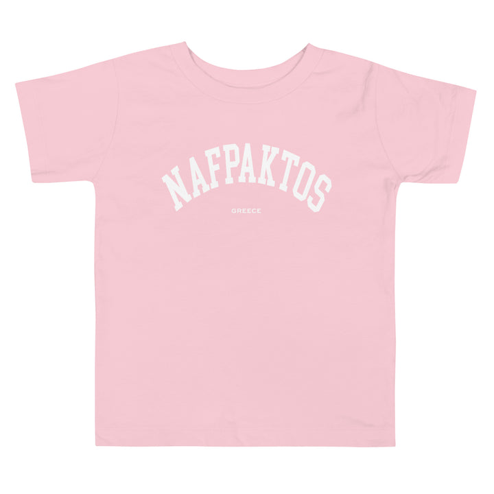Nafpaktos Toddler Tee made by Greek brand, Selini.