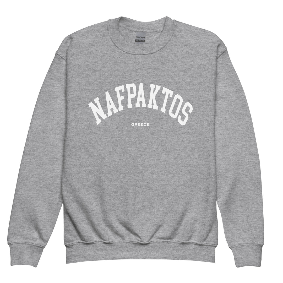 Nafpaktos Youth Sweatshirt made by Greek brand, Selini.