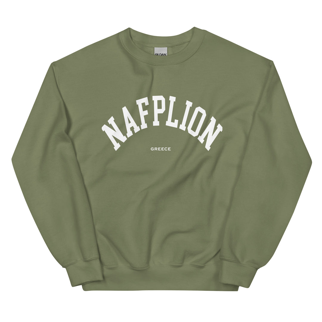 Nafplion Sweatshirt made by Greek brand, Selini. 