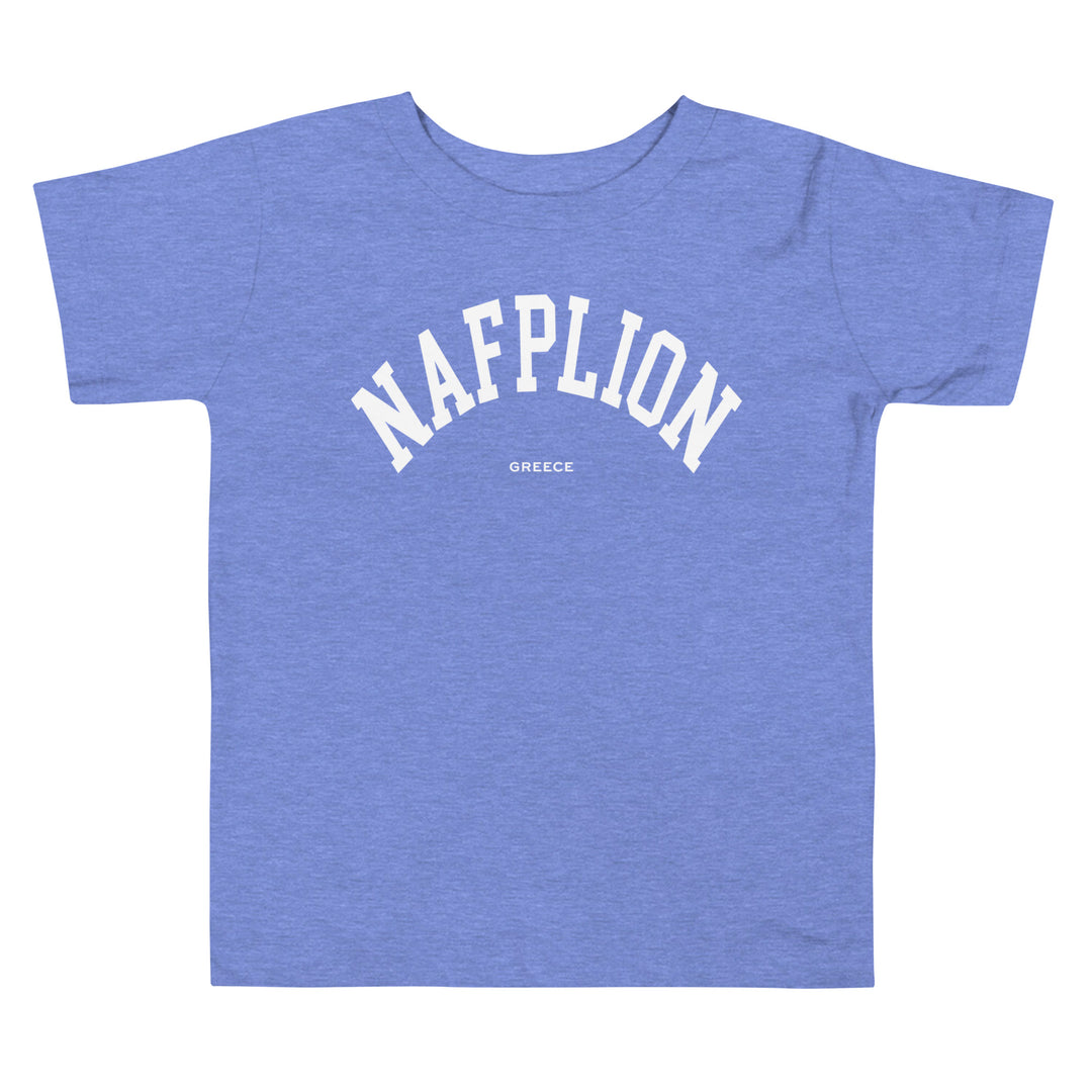 Nafplion Toddler Tee made by Greek brand, Selini. 
