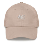 Selini Classic. Ouzo Please Hat. Greek Inspired Clothing. 100% Cotton. 