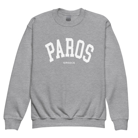 Selini Classic. 50% Cotton, 50% Polyester. Chora Collection. Location Based Youth Sweatshirt.