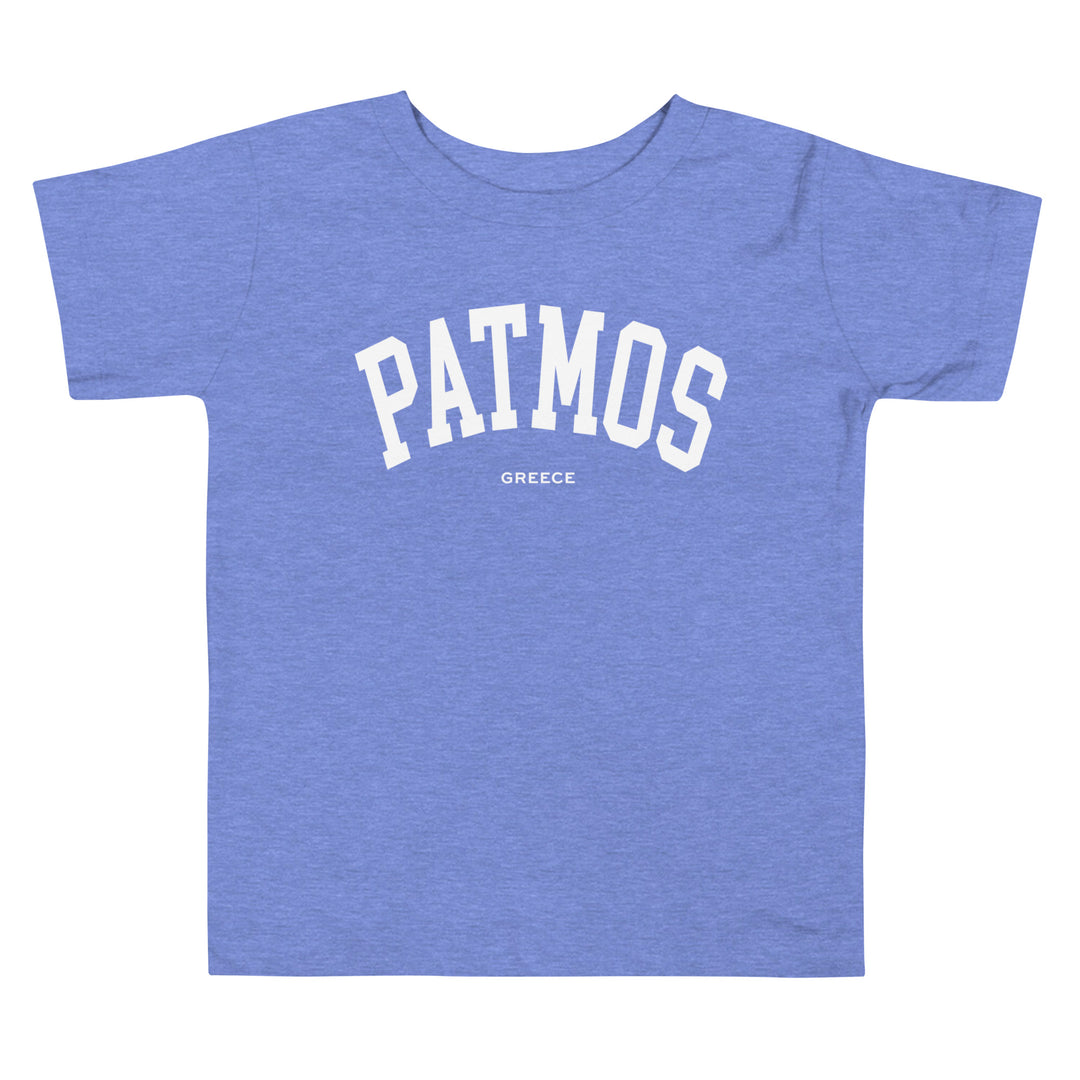 Patmos Toddler Tee made by Greek brand, Selini.