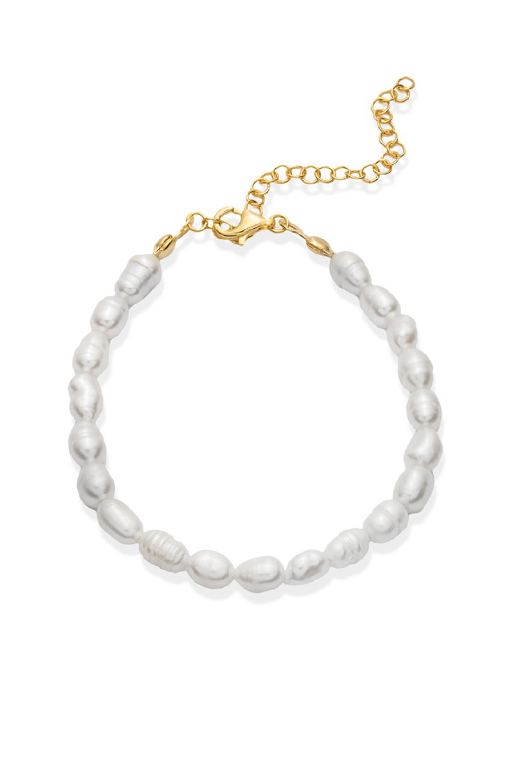 Nerida Pearl Bracelet sold by Greek brand, Selini.