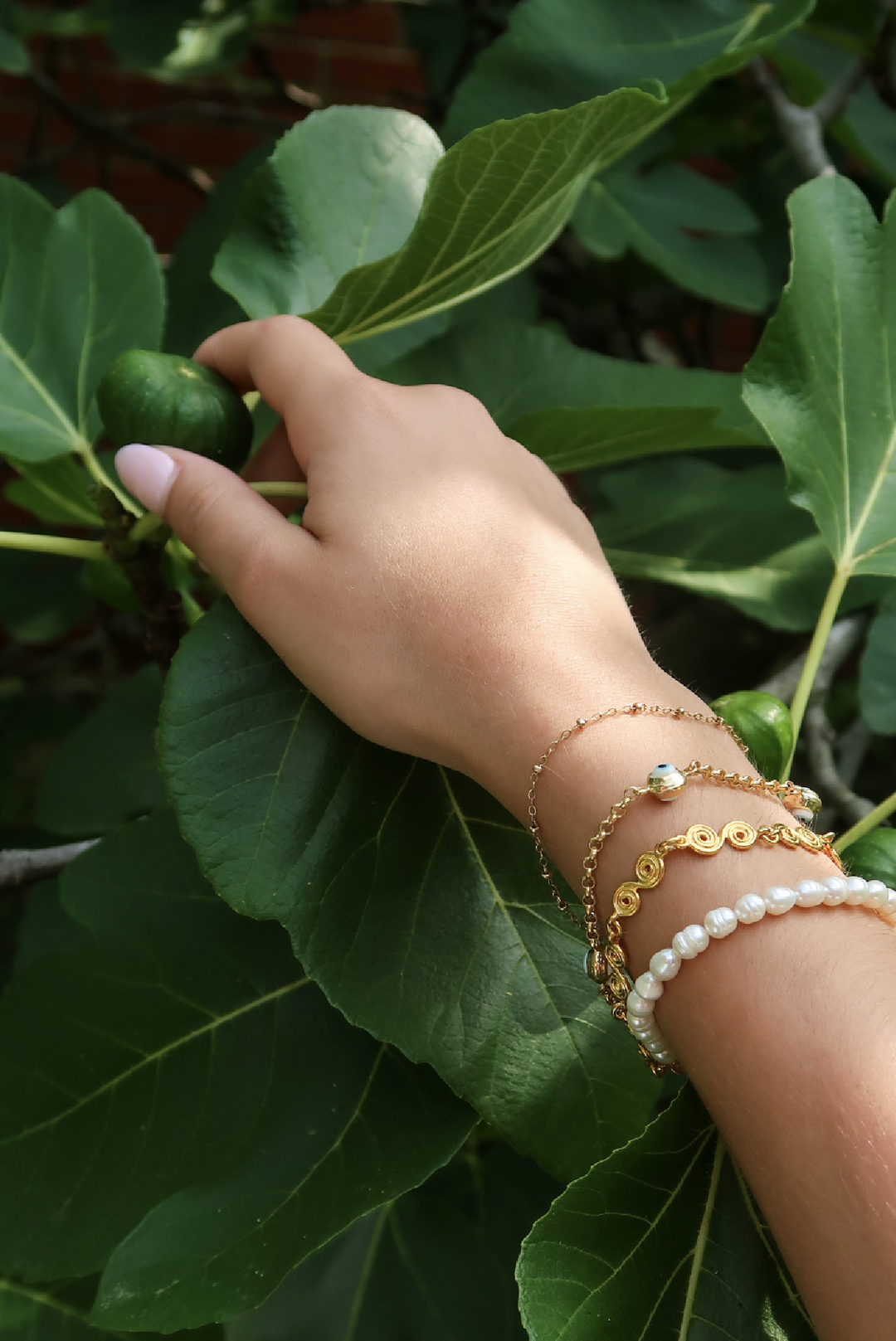 Nerida Pearl Bracelet sold by Greek brand, Selini.