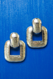 Selini Classic. Silver Earrings. Layering Piece. Staple Outfit Jewelry. 