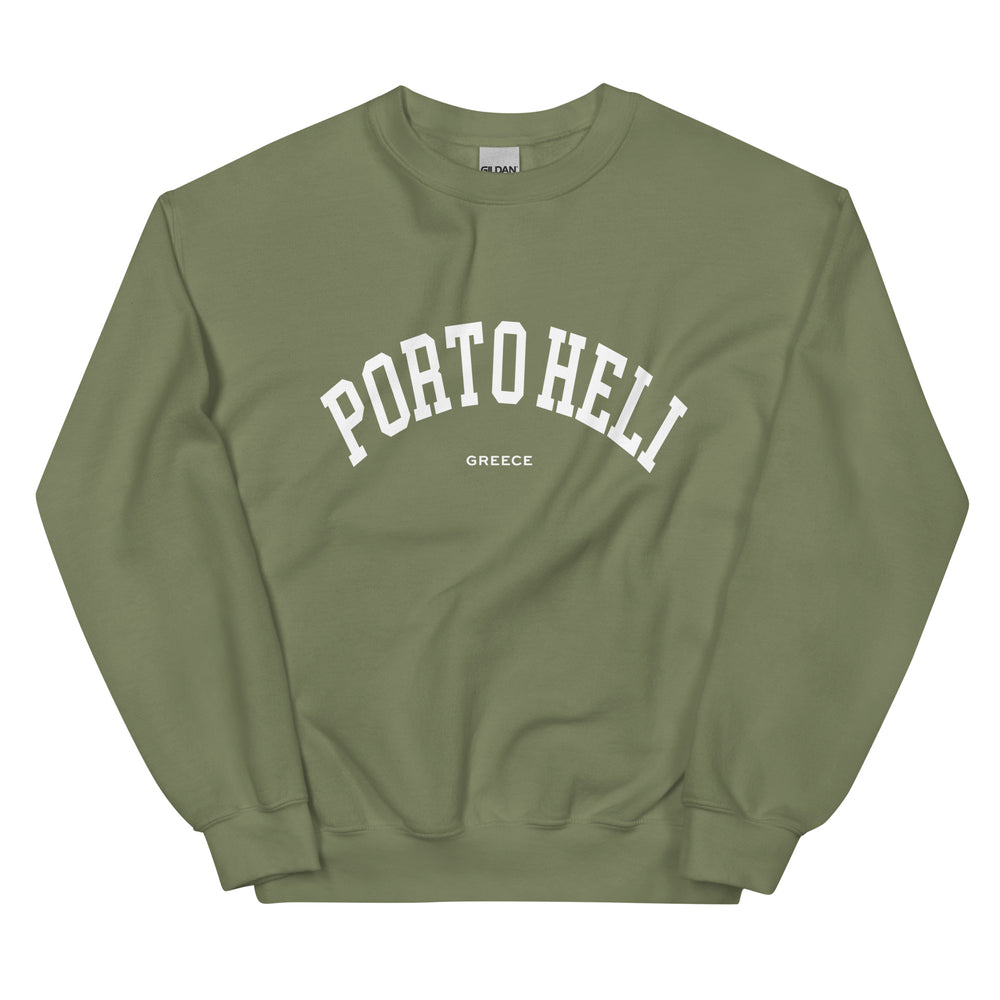 Porto Heli Sweatshirt made by Greek brand, Selini. 