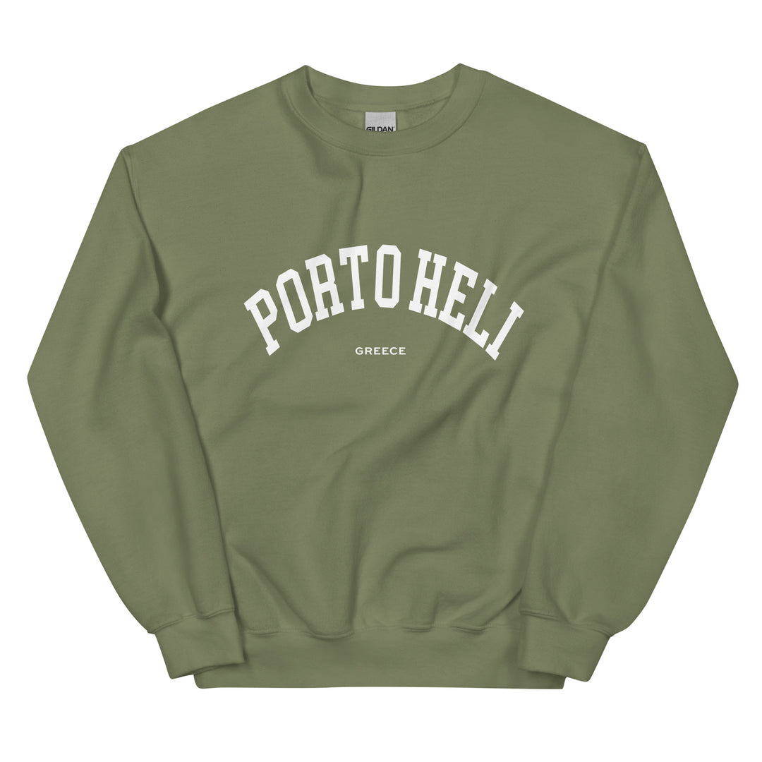 Porto Heli Sweatshirt made by Greek brand, Selini. 