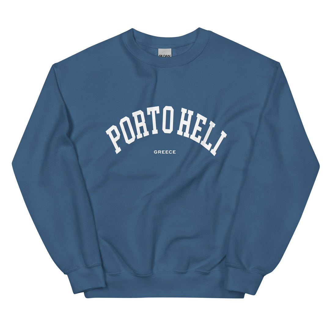 Porto Heli Sweatshirt made by Greek brand, Selini. 