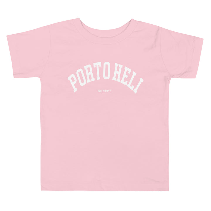 Porto Heli Toddler Tee made by Greek brand, Selini. 