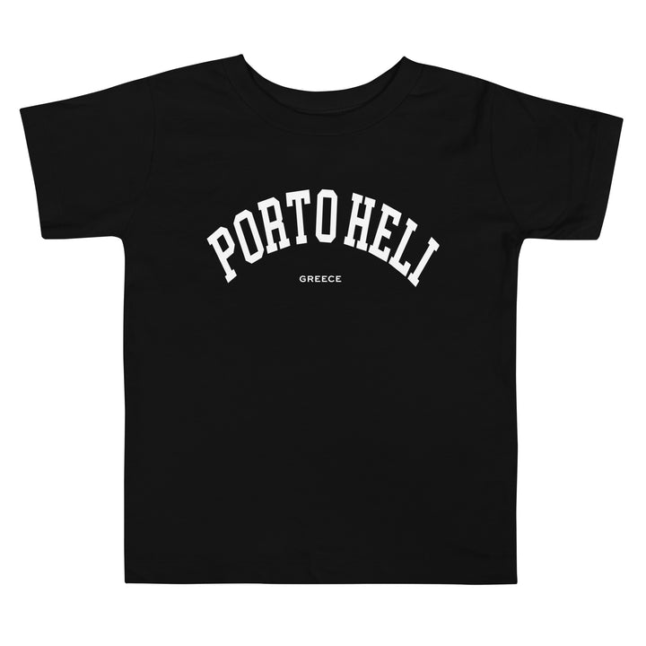 Porto Heli Toddler Tee made by Greek brand, Selini. 
