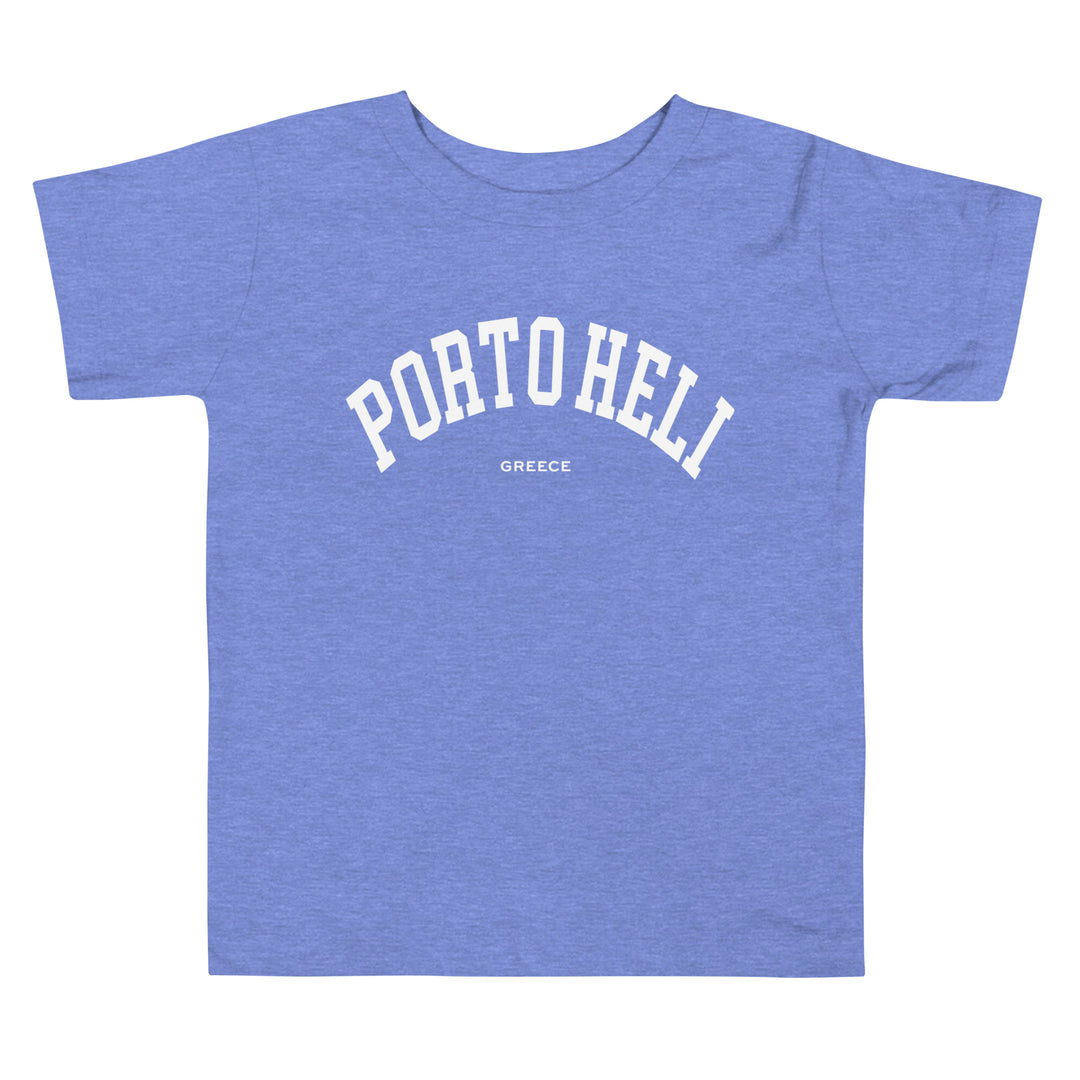 Porto Heli Toddler Tee made by Greek brand, Selini. 