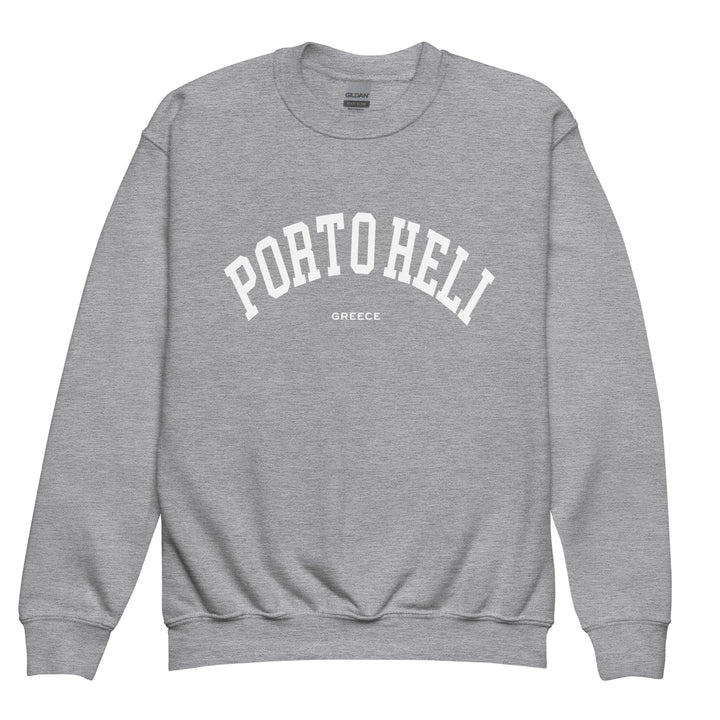 Porto Heli Youth Sweatshirt made by Greek brand, Selini.