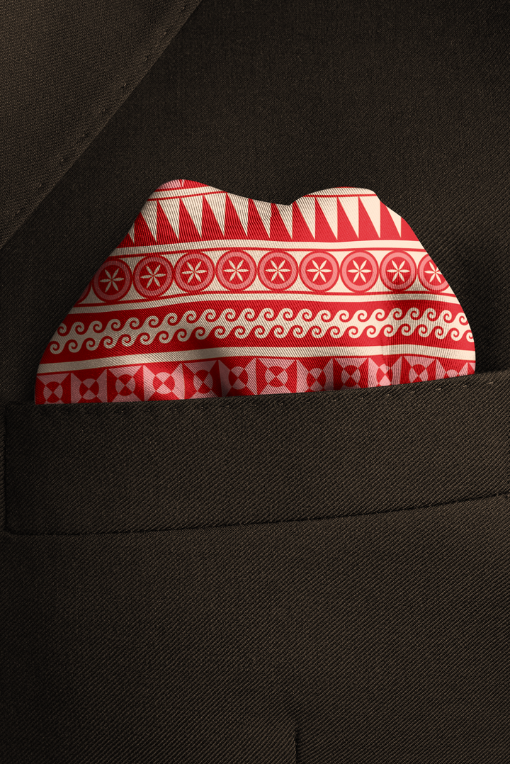 Pyrgi Pocket Square