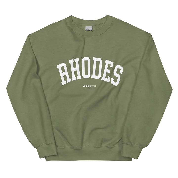 Rhodes Sweatshirt made by Greek brand, Selini. 