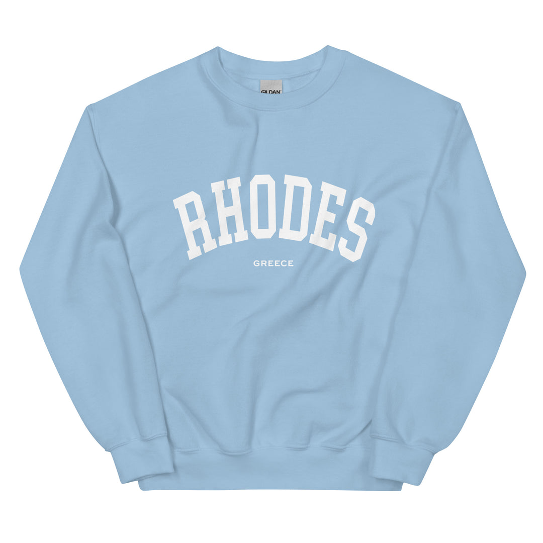 Rhodes Sweatshirt made by Greek brand, Selini. 